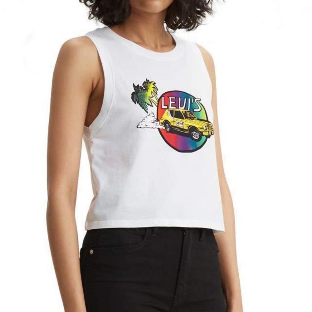 Levi’s White Tank Top